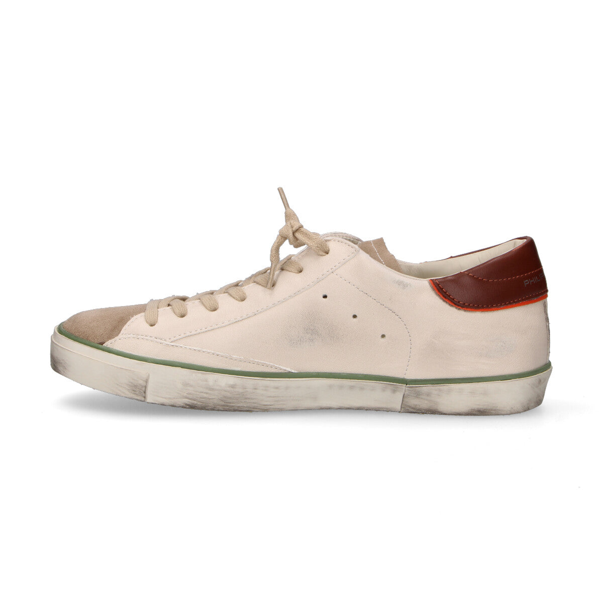 Philippe Model sneaker Paris pelle used marrone