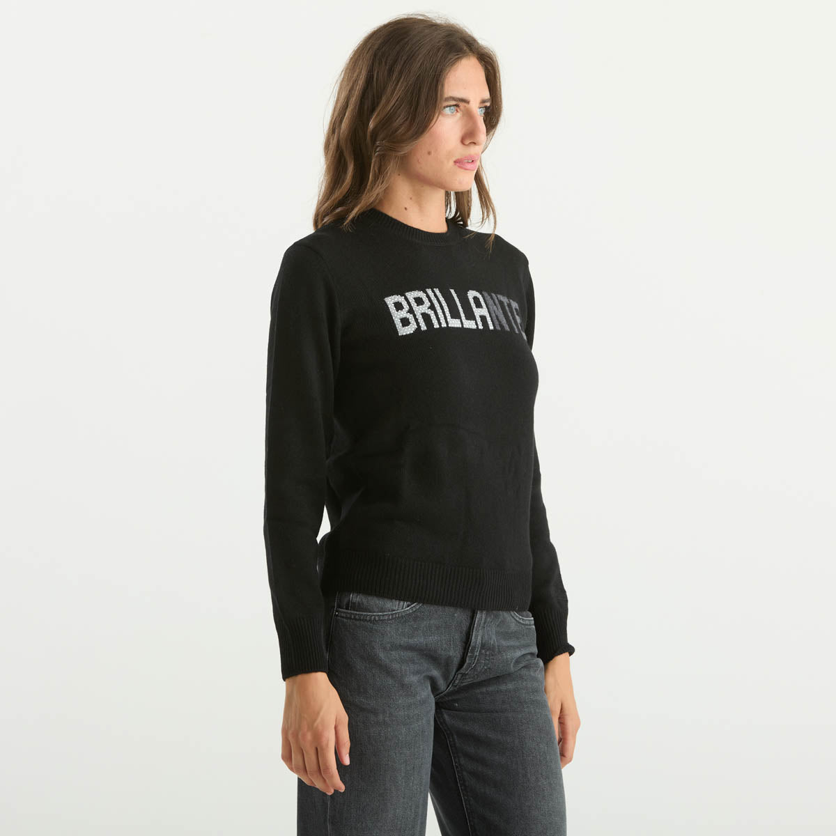 Mc2 Saint Barth maglione new queen brillante nero