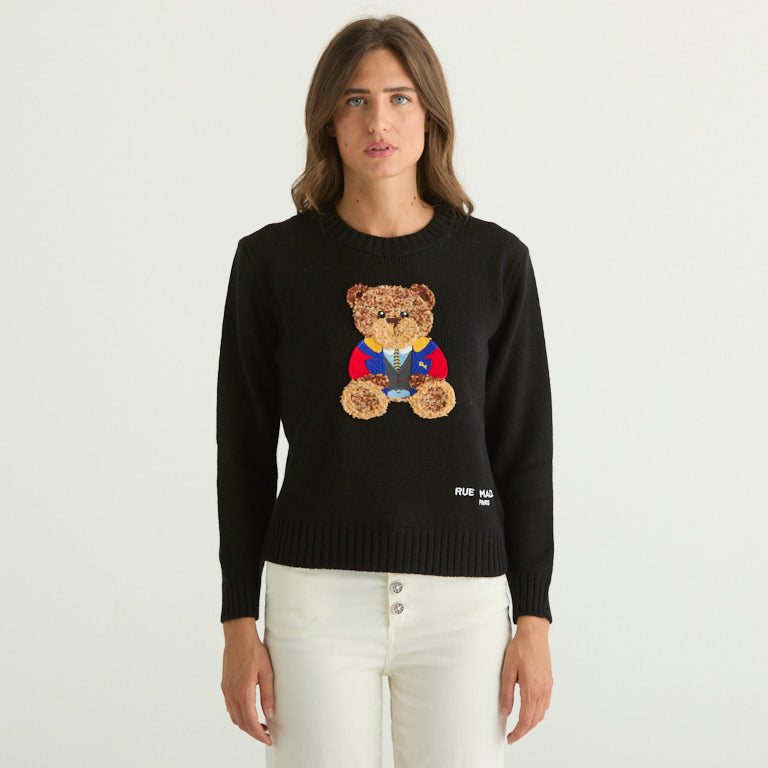 Rue Madam maglione Marvin soft black