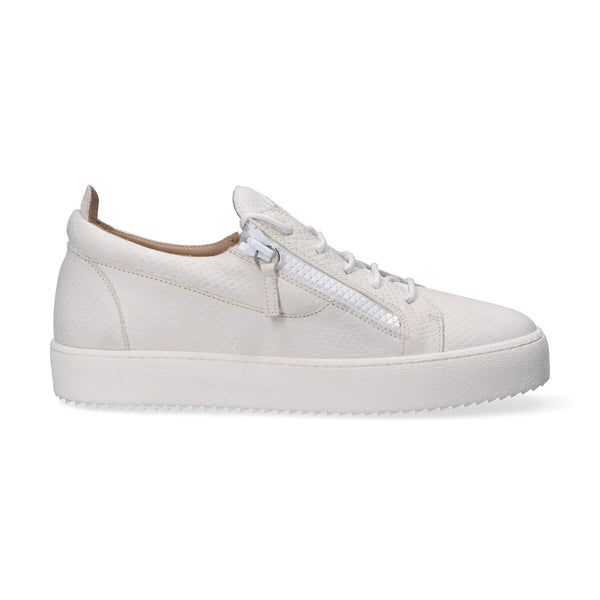 Giuseppe Zanotti sneaker Low Top pelle bianca