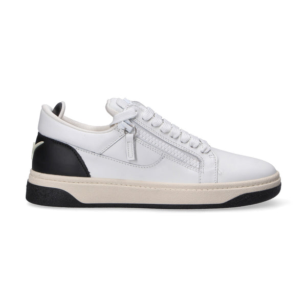 Giuseppe Zanotti Sneaker Low Top pelle bianca