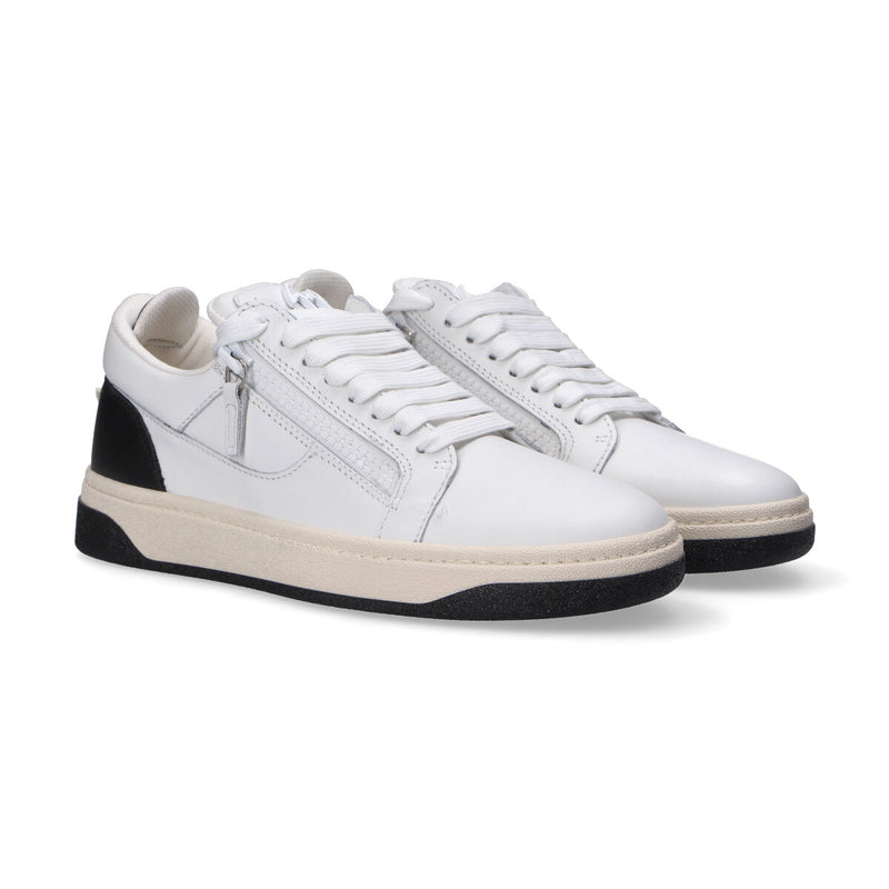 Giuseppe Zanotti Sneaker Low Top pelle bianca