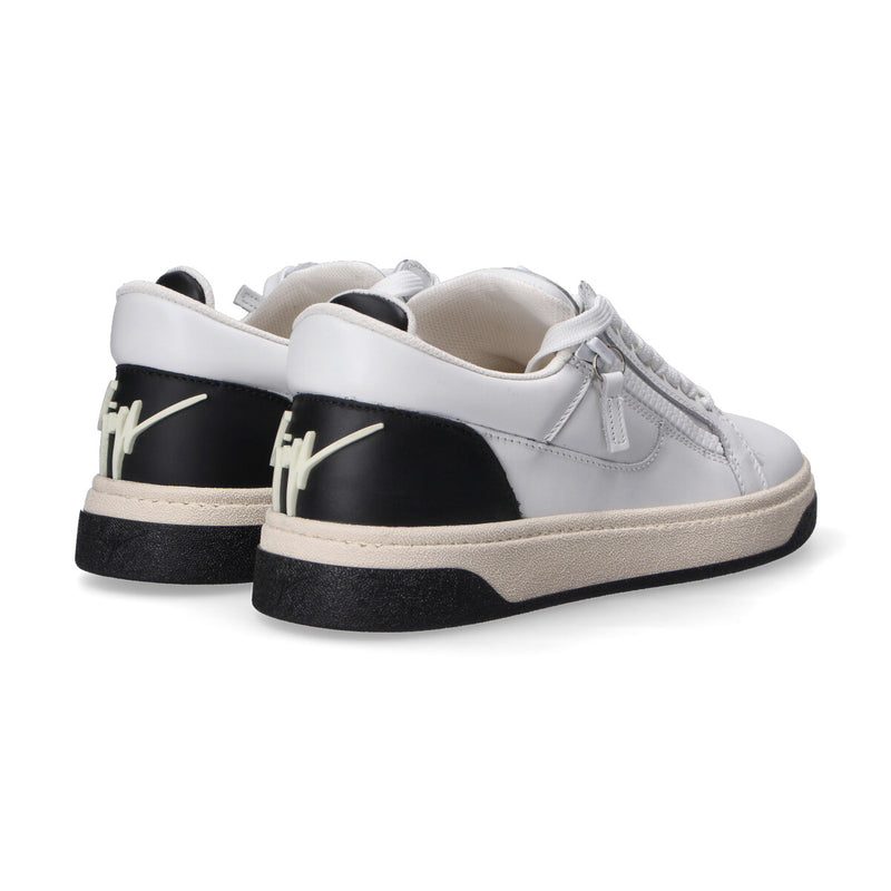 Giuseppe Zanotti Sneaker Low Top pelle bianca