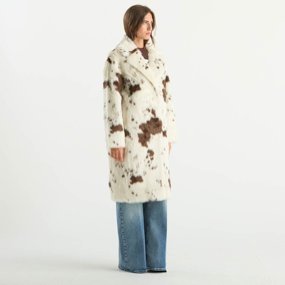 Mc2 Saint Barth cappotto rouge fur cow