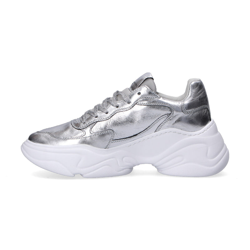 Philippe Model sneakers Rivoli metal argento