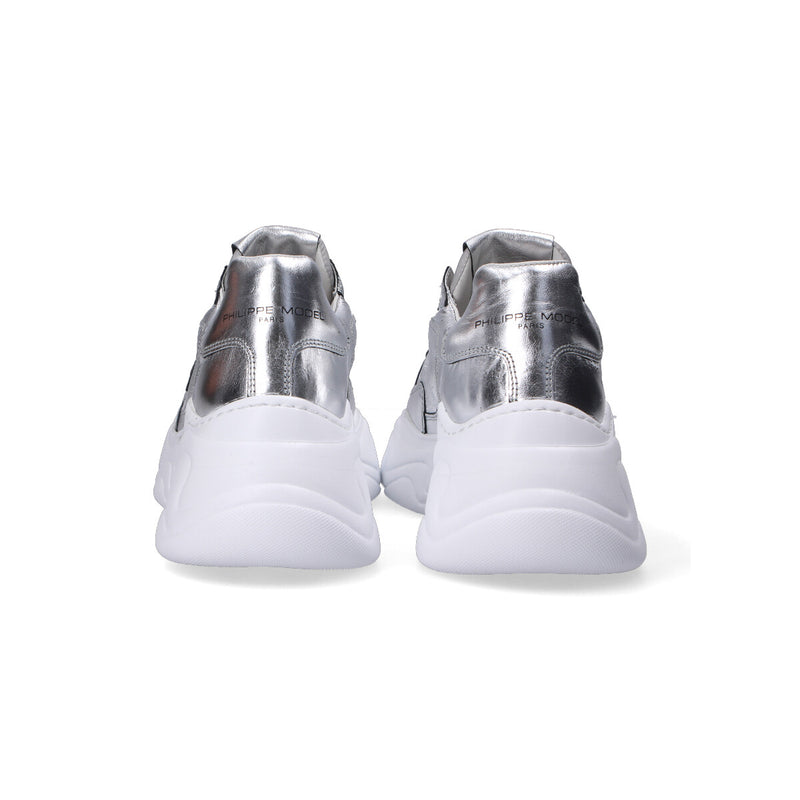 Philippe Model sneakers Rivoli metal argento