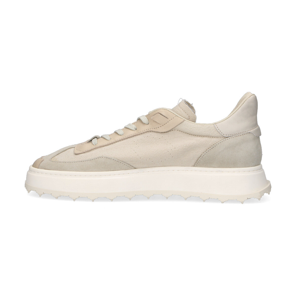 BePositive sneaker Wing in tessuto beige