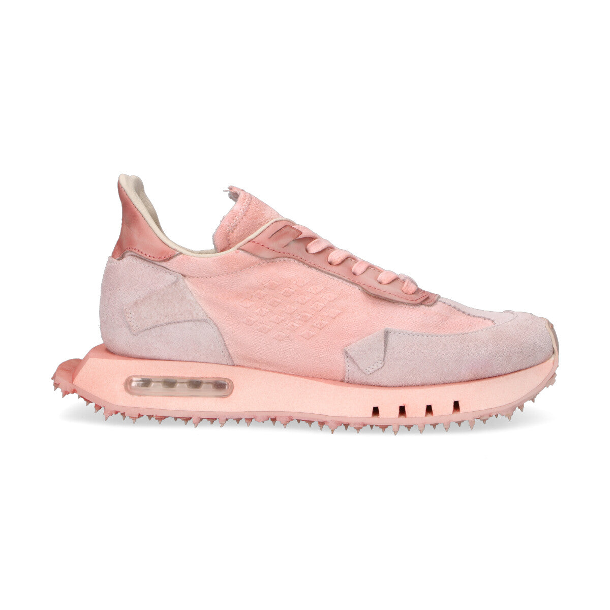 BePositive sneaker Race in tessuto rosa