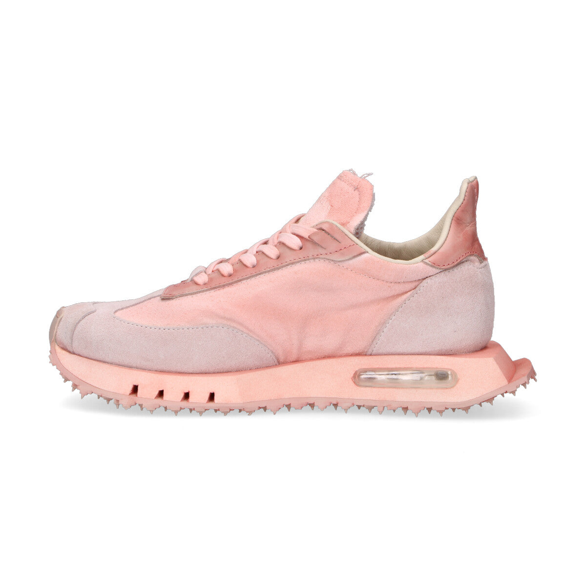 BePositive sneaker Race in tessuto rosa