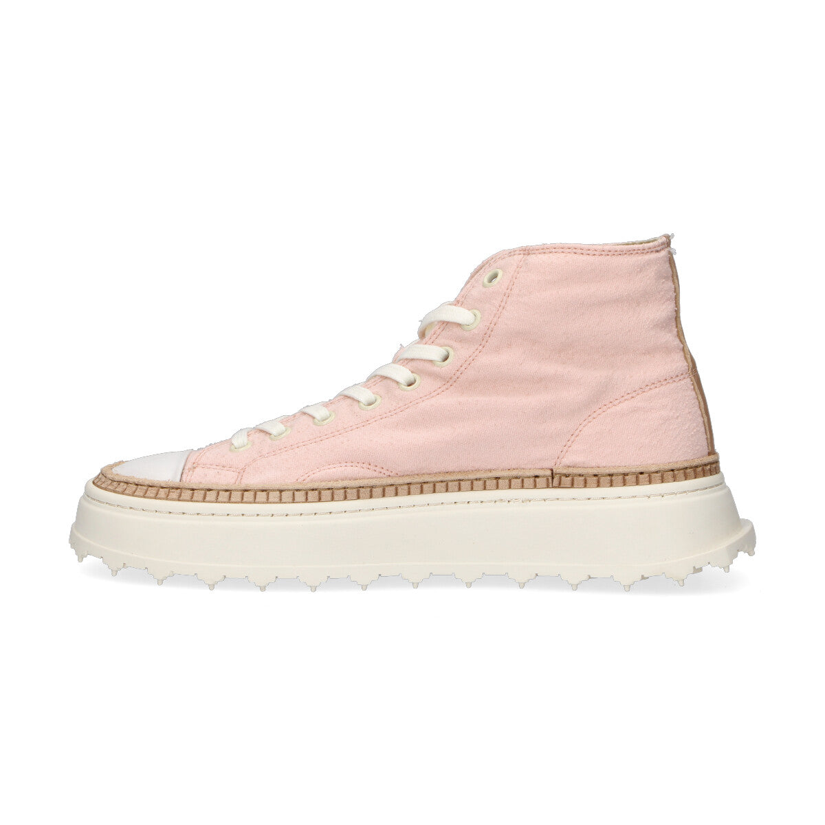 BePositive sneaker Star in tessuto rosa
