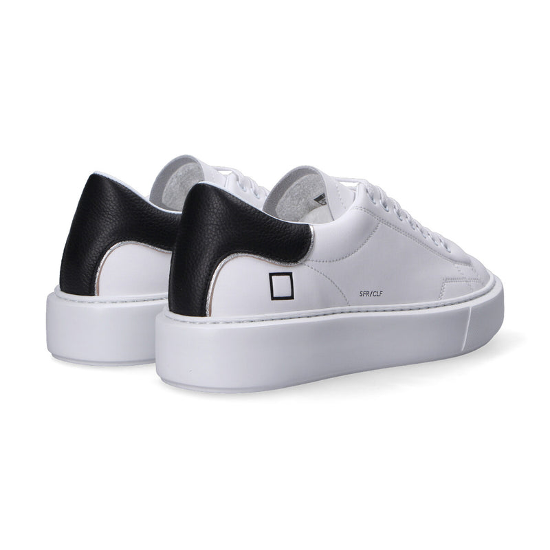 D.A.T.E. sneaker Sfera calf white black