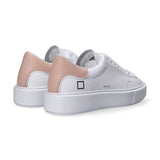 D.A.T.E. sneaker Sfera calf white pink