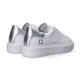 D.A.T.E. sneaker Sfera laminated White Silver