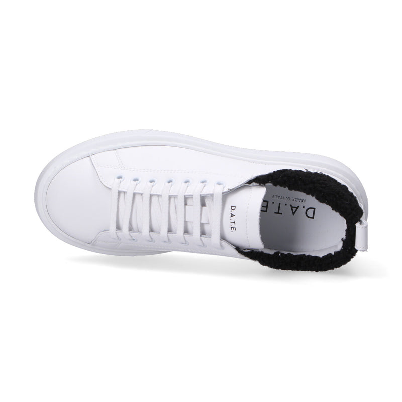 D.A.T.E. Sneaker Sfera teddy white black