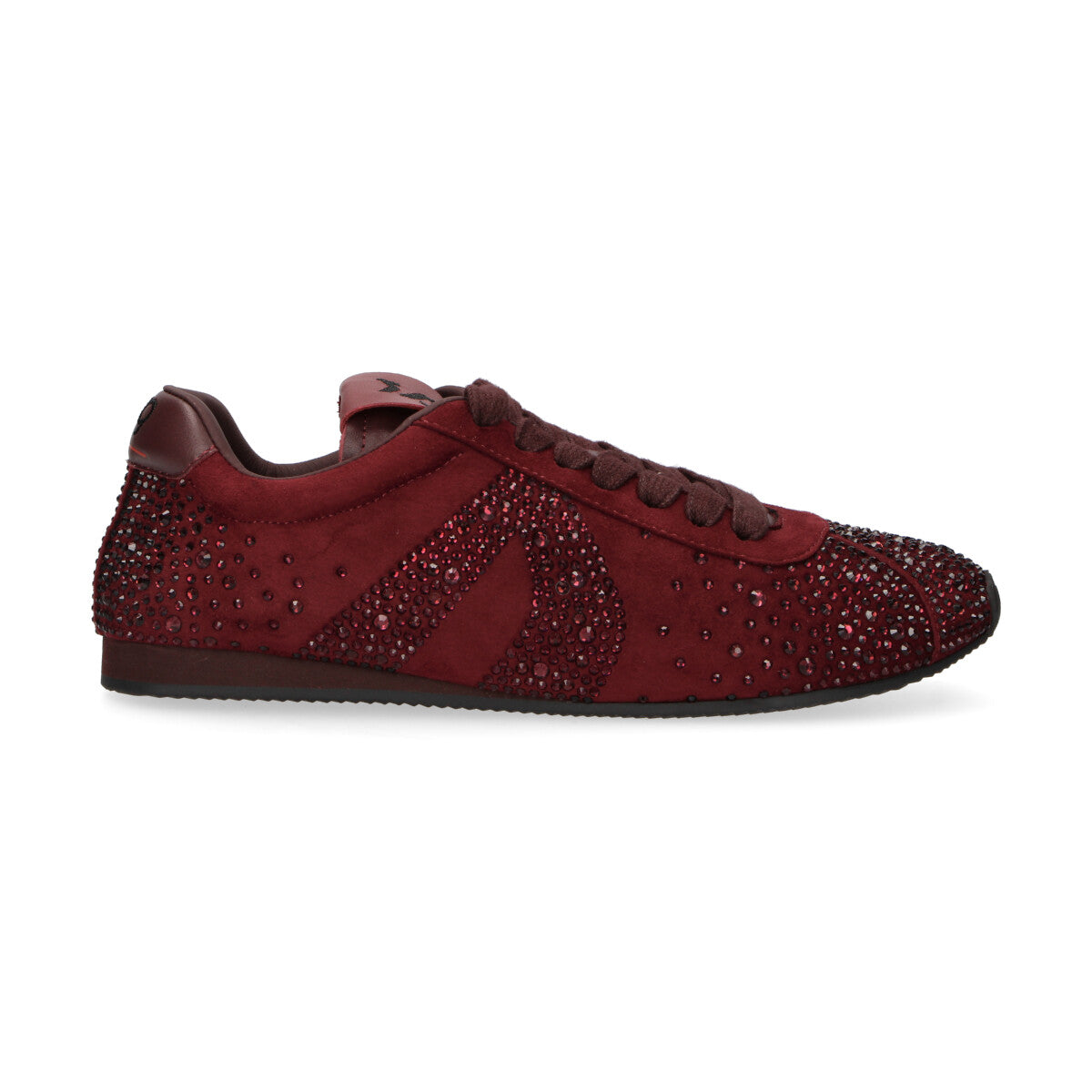 Massimo Santini sneaker Siri strass bordeaux