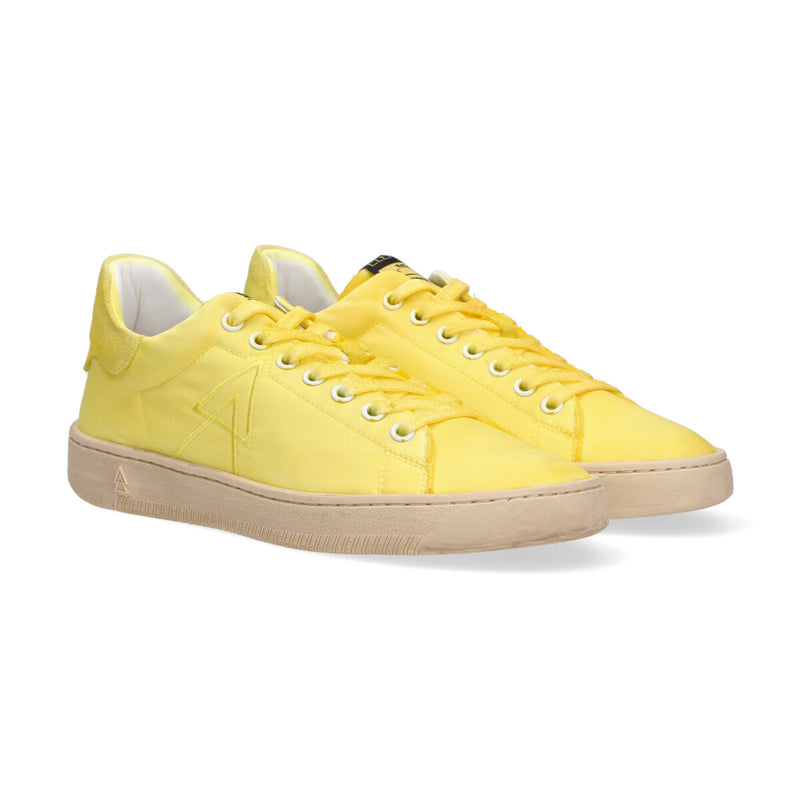 Elena Iachi sneaker Smash nylon camoscio giallo