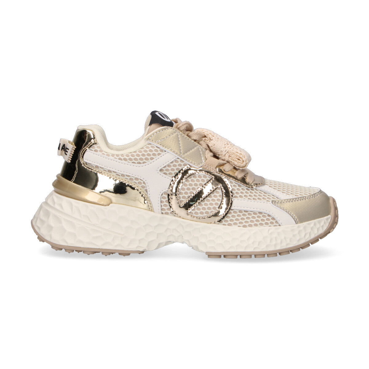 No Name sneaker Carter 2.0 Runner specchiata oro