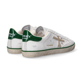 Premiata sneakers Steven bianco verde