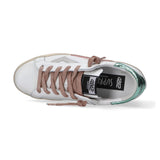 4B12 sneaker Suprime bianco smeraldo