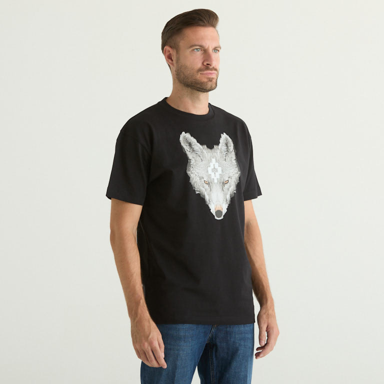 County Of Milan t-shirt wolf uomo nera
