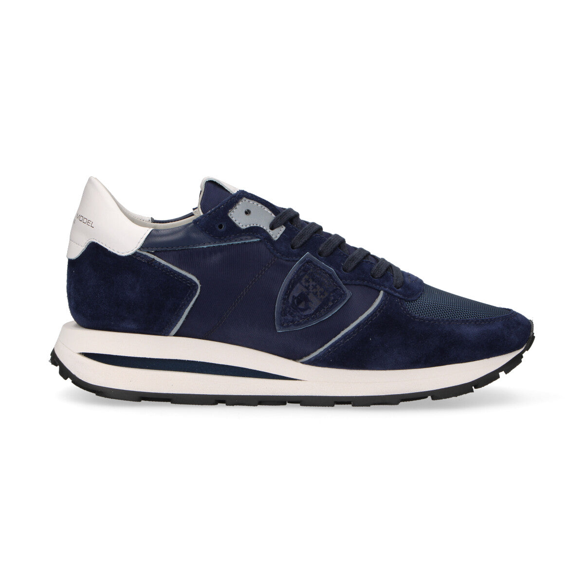 Philippe Model sneaker Tropez Haute mondial blu