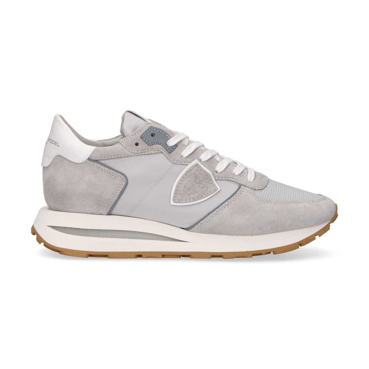 Philippe Model sneaker Tropez Haute mondial grigia