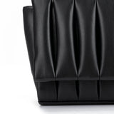 Themoirè borsa a spalla Feronia pelle nera
