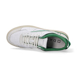D.A.T.E. sneaker Torneo leather white green