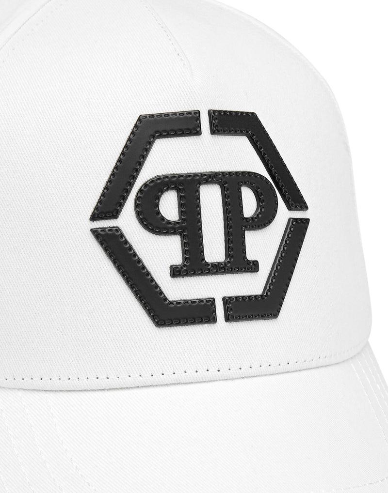 Philipp Plein cappello baseball bianco