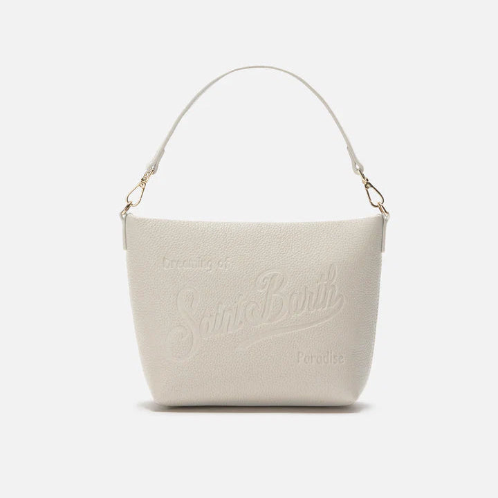 Mc2 Saint barth borsa aline in pelle panna