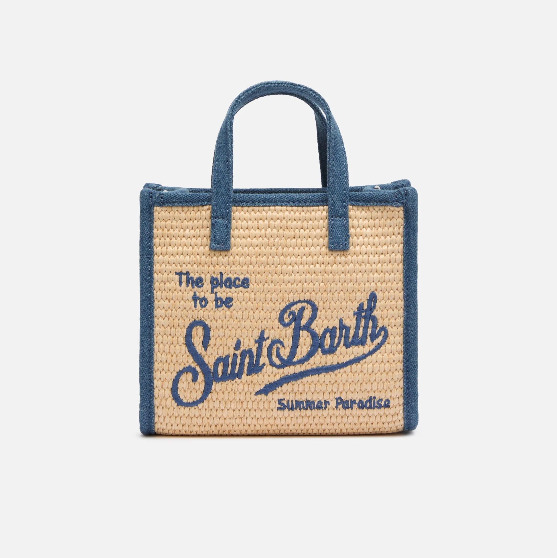 Mc2 Saint Barth borsa vivian mini denim