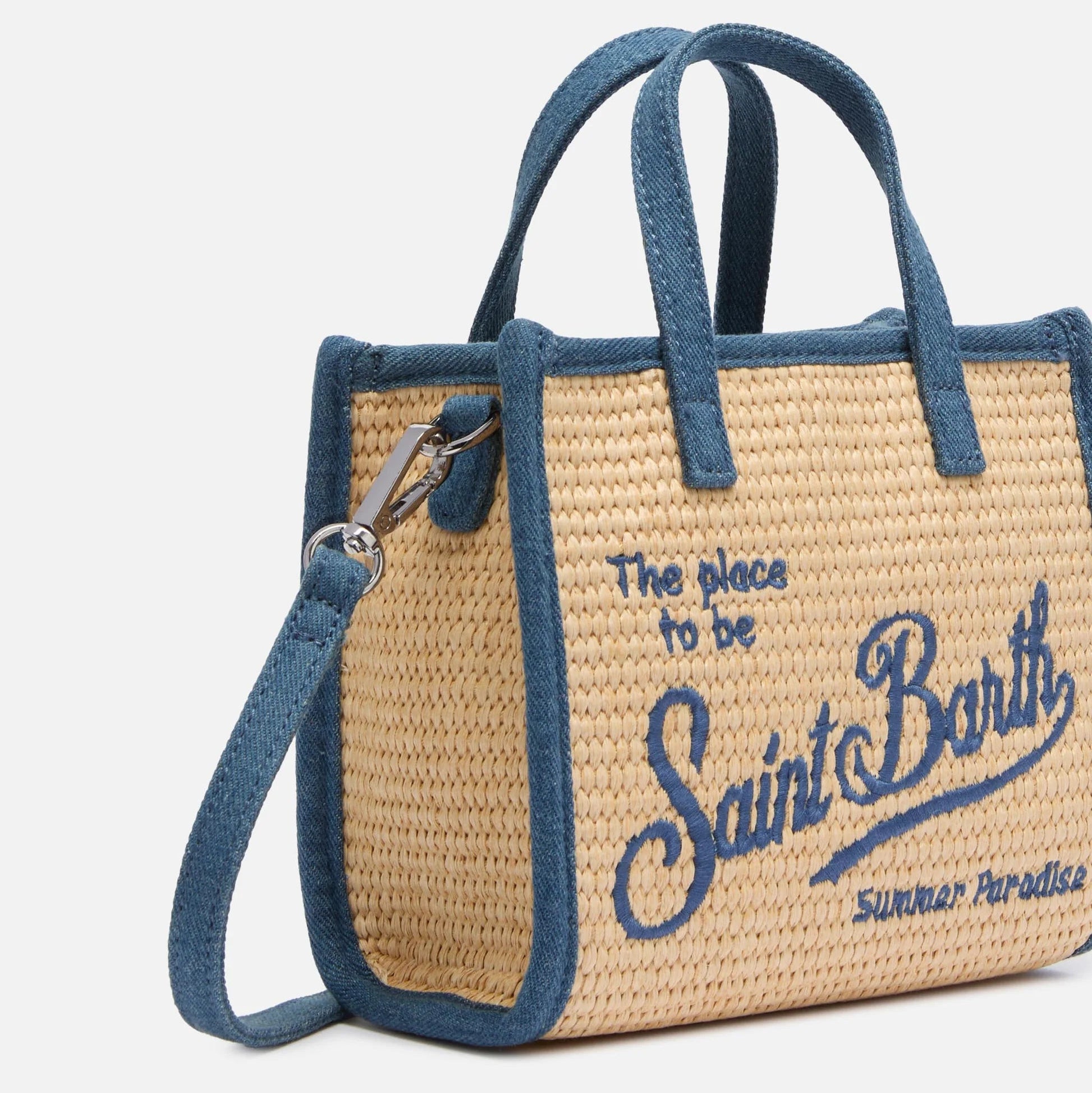 Mc2 Saint Barth borsa vivian mini denim