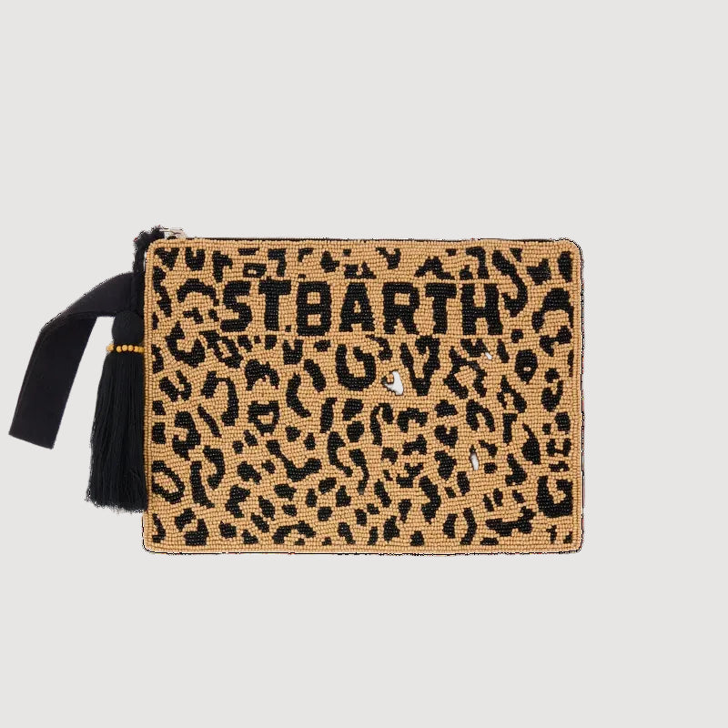 Mc2 Saint Barth pochette Pouch Pearl classic leo