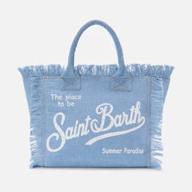 Mc2 Saint Barth borsa Vanity light denim
