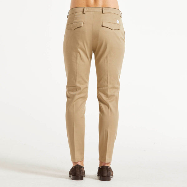 Department5 pantalone chino tessuto cammello