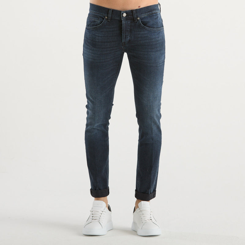 Dondup jeans george in denim scuro slavato