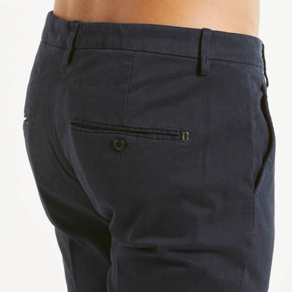 Dondup pantalone gaubert tessuto blu