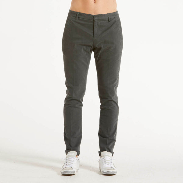 Dondup pantalone gaubert tessuto grigio