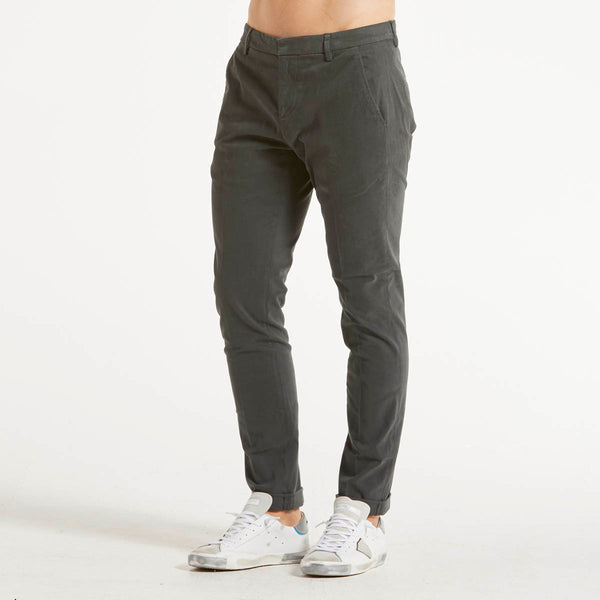 Dondup pantalone gaubert tessuto grigio