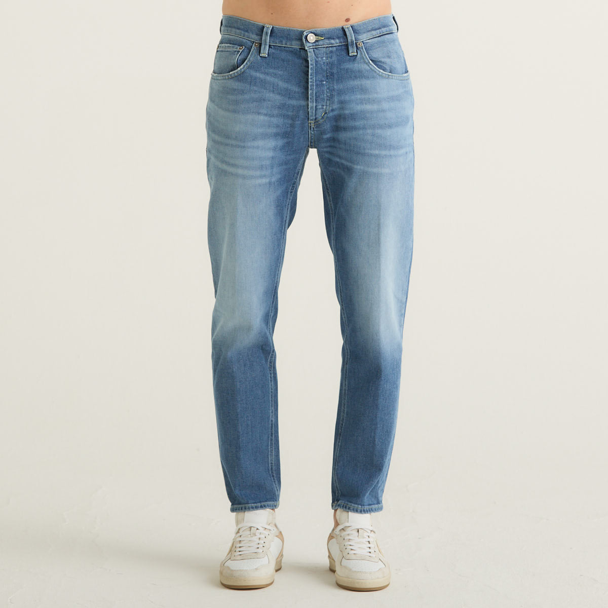 Dondup pantalone Brighton in denim blu