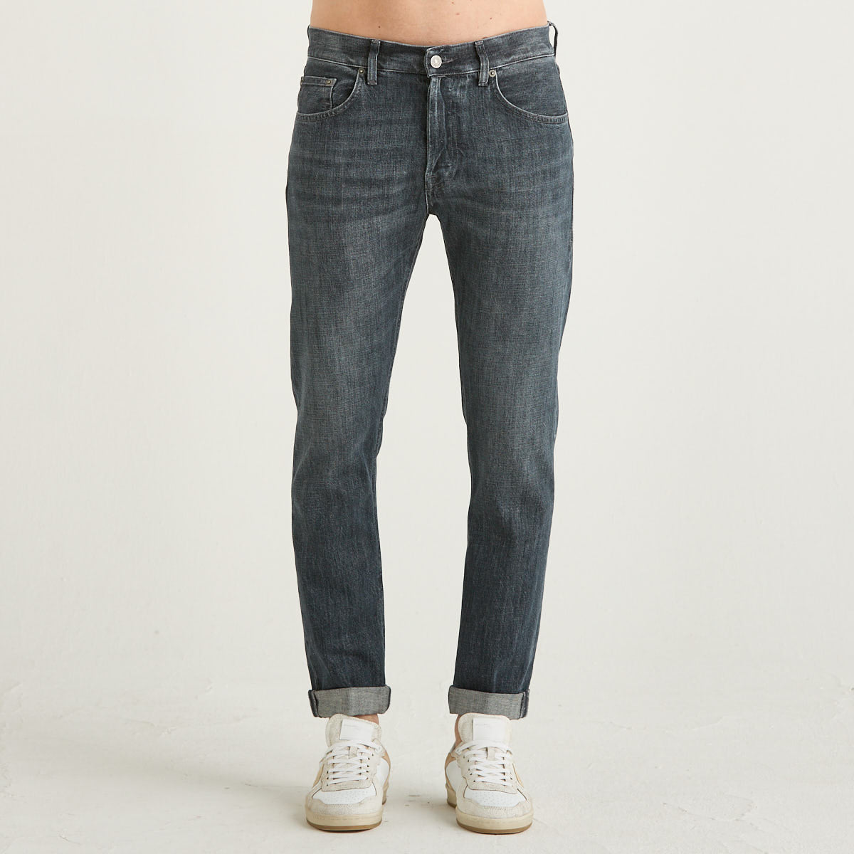 Dondup jeans icon in denim antracite