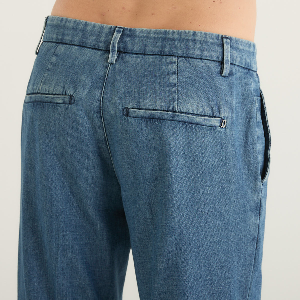 Dondup pantalone Gaubert in denim blu