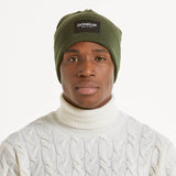 Dondup berretto logo lana verde