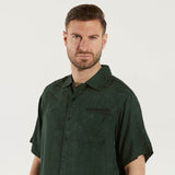 Department five camicia fantasia verde