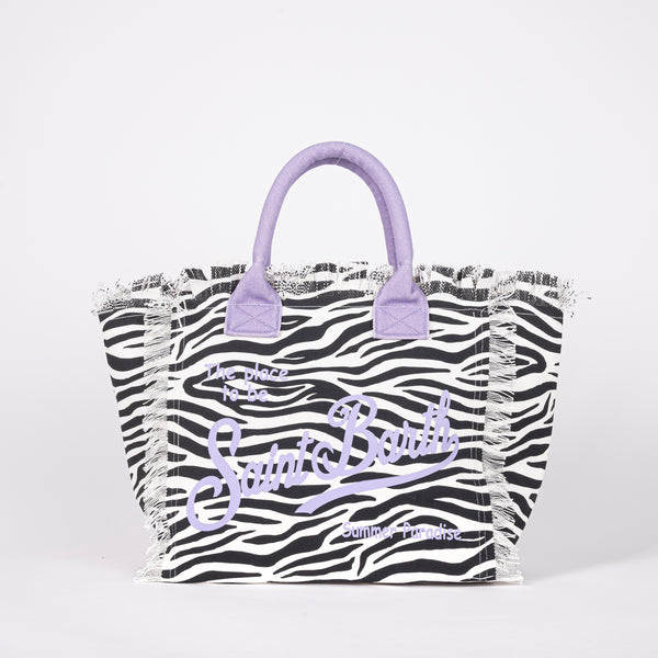 Mc2 Saint Barth borsa vanity grande zebra color