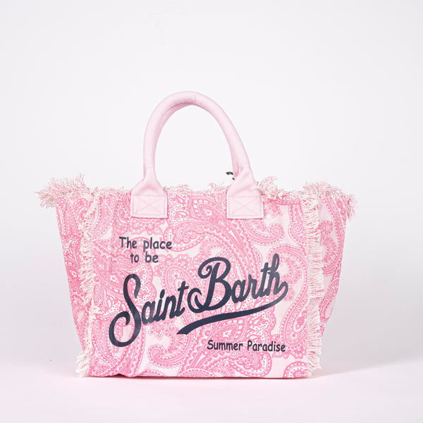 Mc2 Saint Barth borsa vanity cachemire vibe rosa