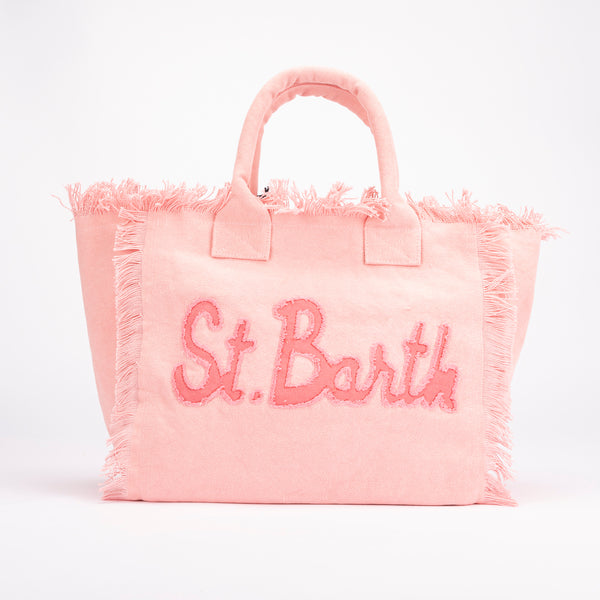 Mc2 Saint Barth borsa vanity patch rosa
