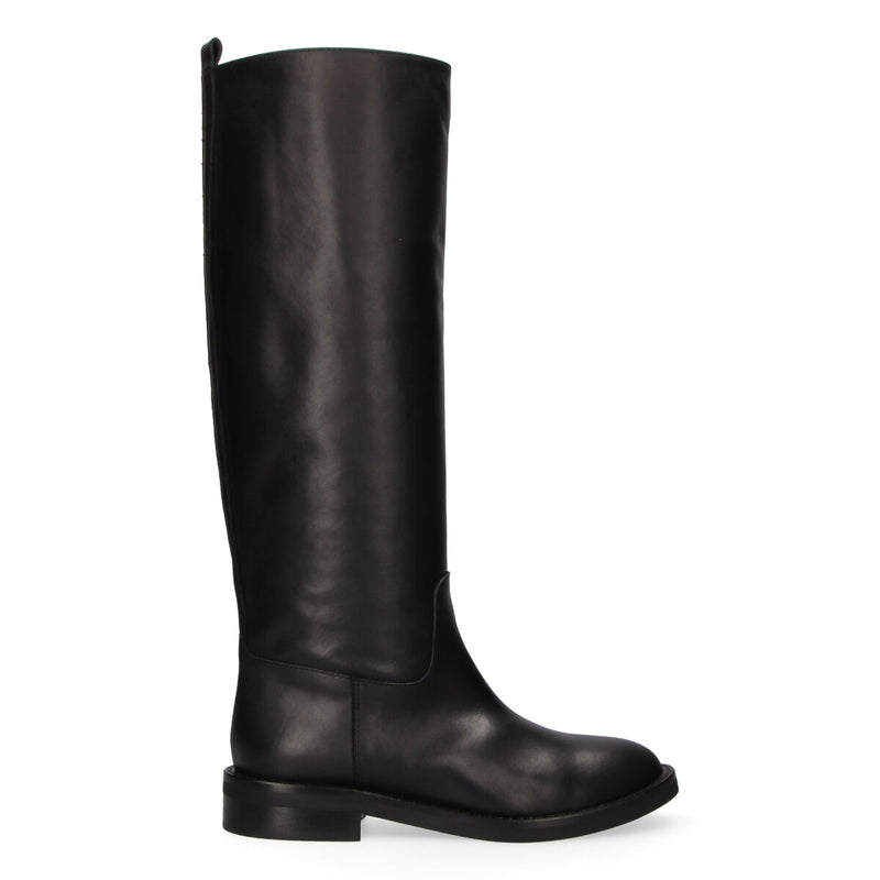 Via Roma 15 stivale Malibù pelle nera