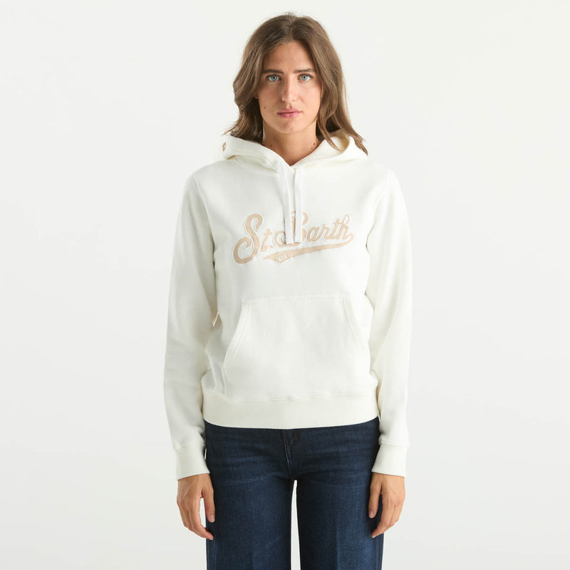 Mc2 Saint Barth felpa virginia sbarth bianca