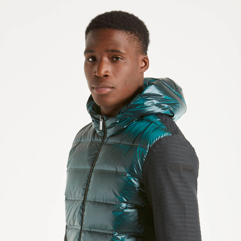 RRD soft jacket in tessuto tecnico verde